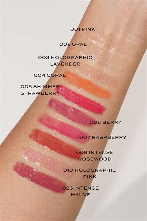 dior clear gloss|dior lip gloss color chart.